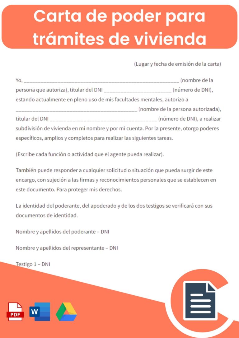 Carta Poder Para Vender Propiedad En Mexico 8613